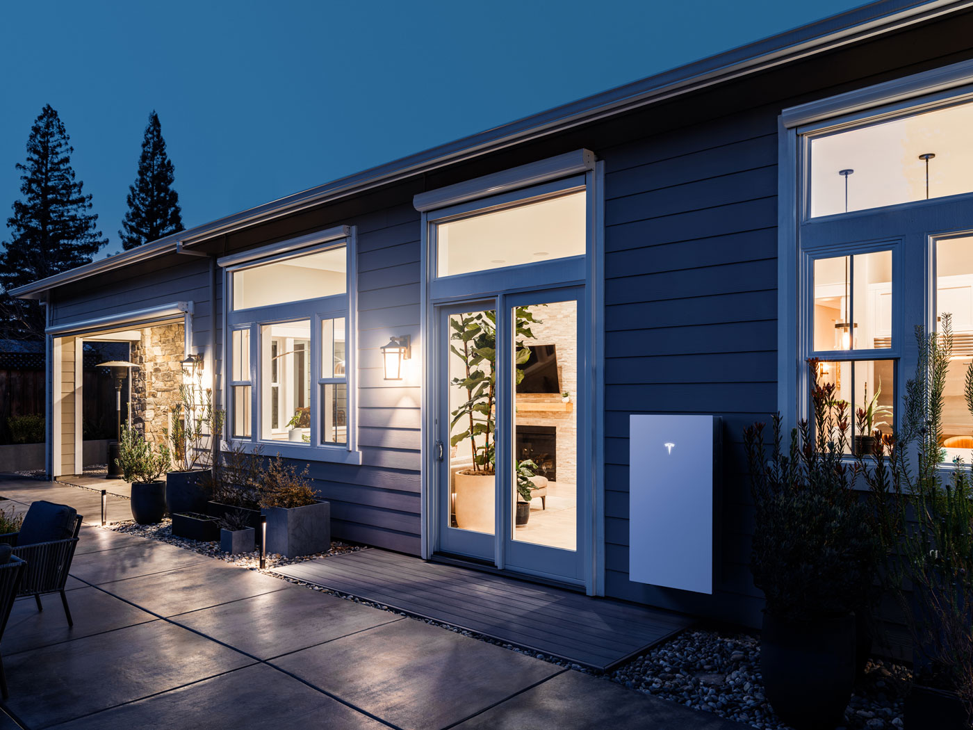 An image of Tesla Powerwall battery storage unit - installed by the professionals at Solar Energy Partners.