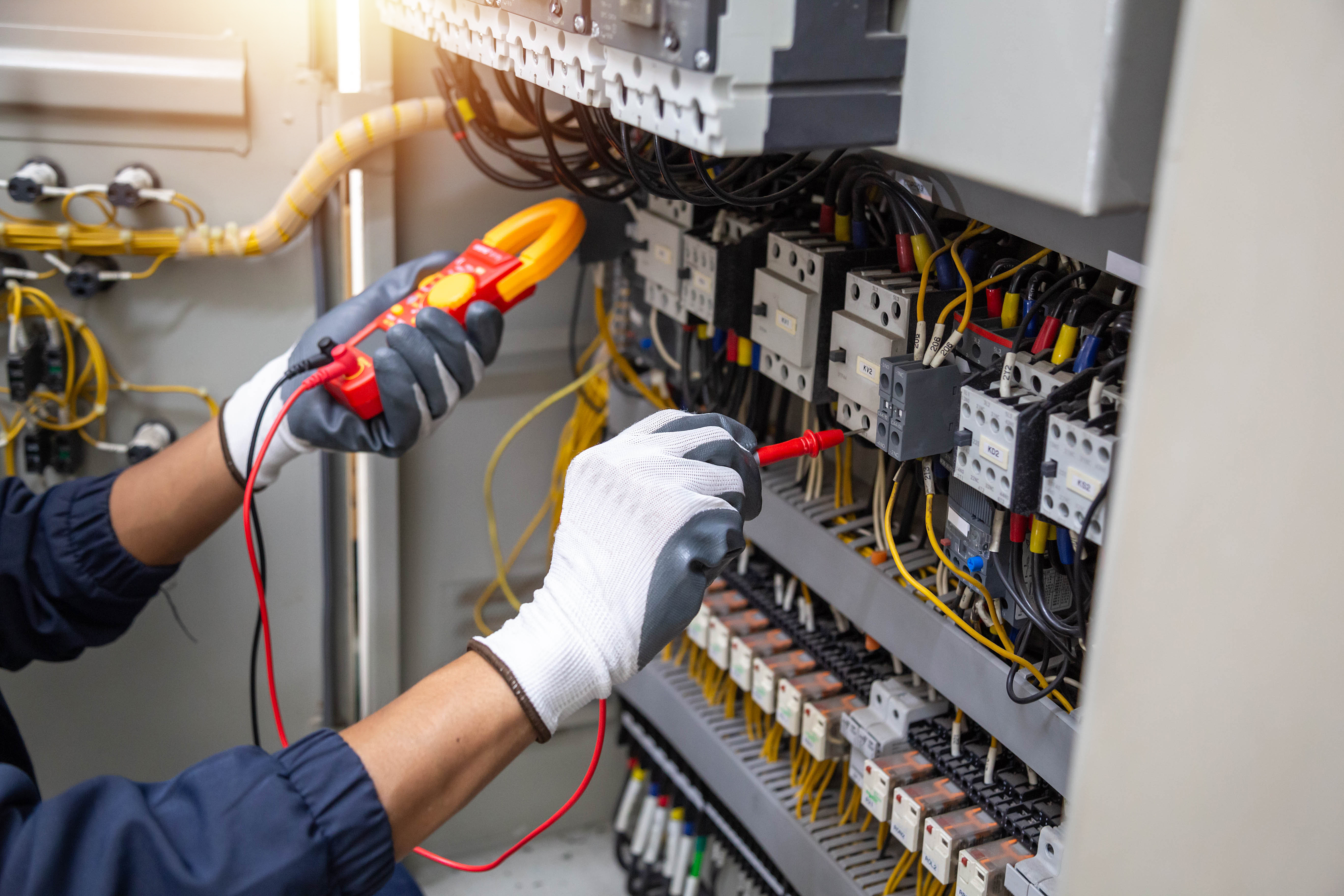 An electrical panel - Get professional electrical services in Atlanta, GA, with Solar Energy Partners.